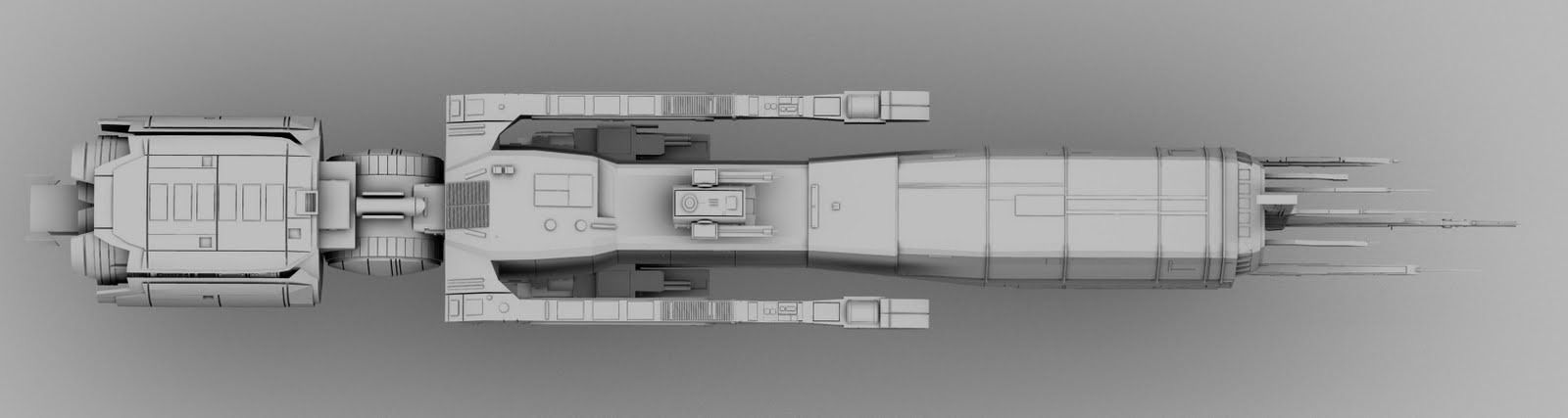 USS SULACO 3D model_4