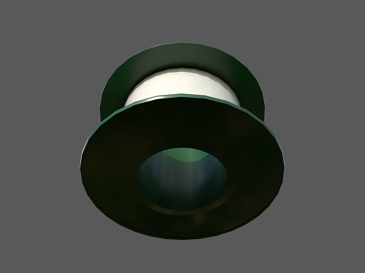 Surgical tape 3D model_4