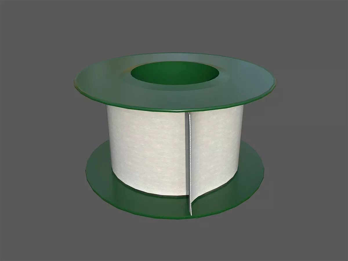 Surgical tape 3D model_0