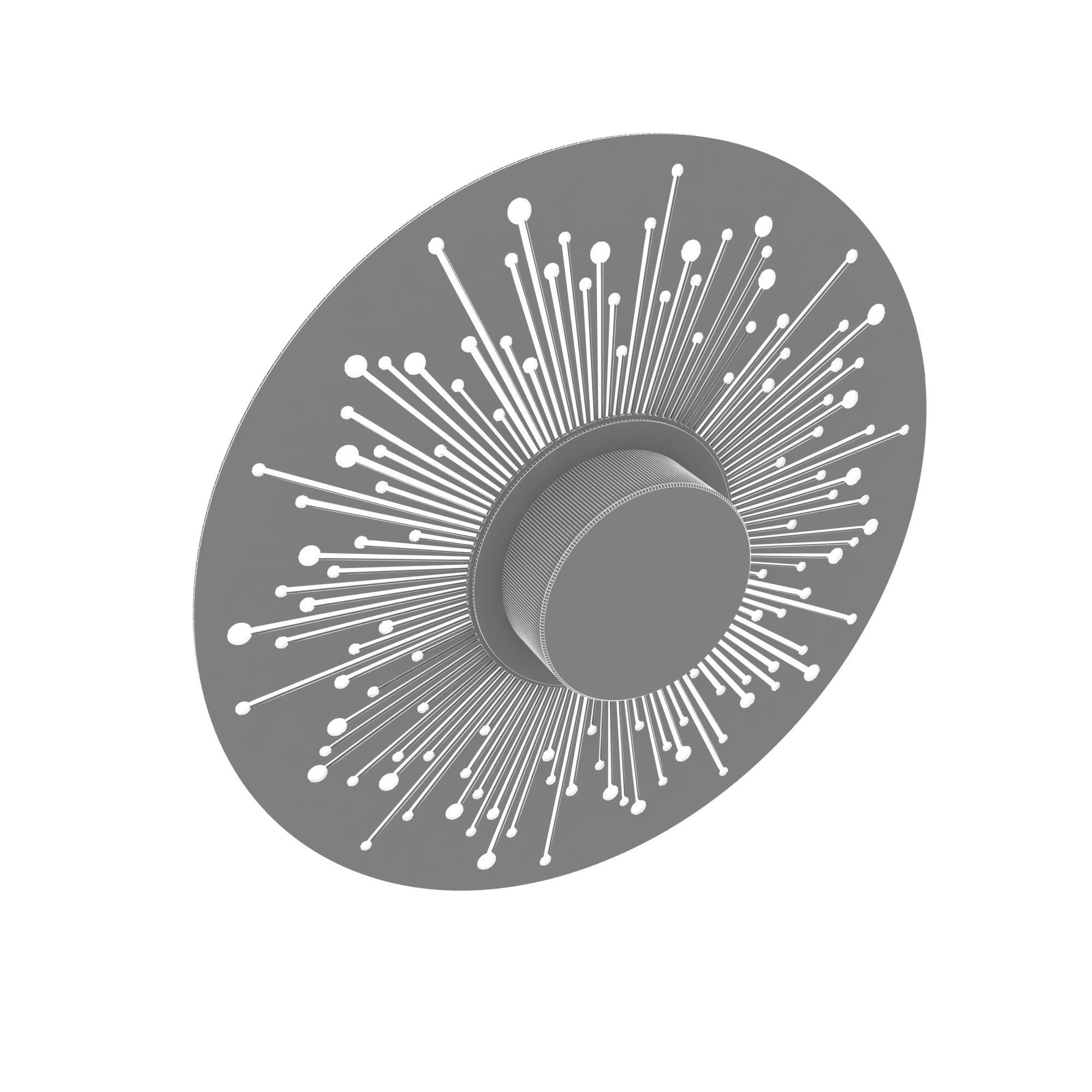 cvl earth wall light  3D model_7