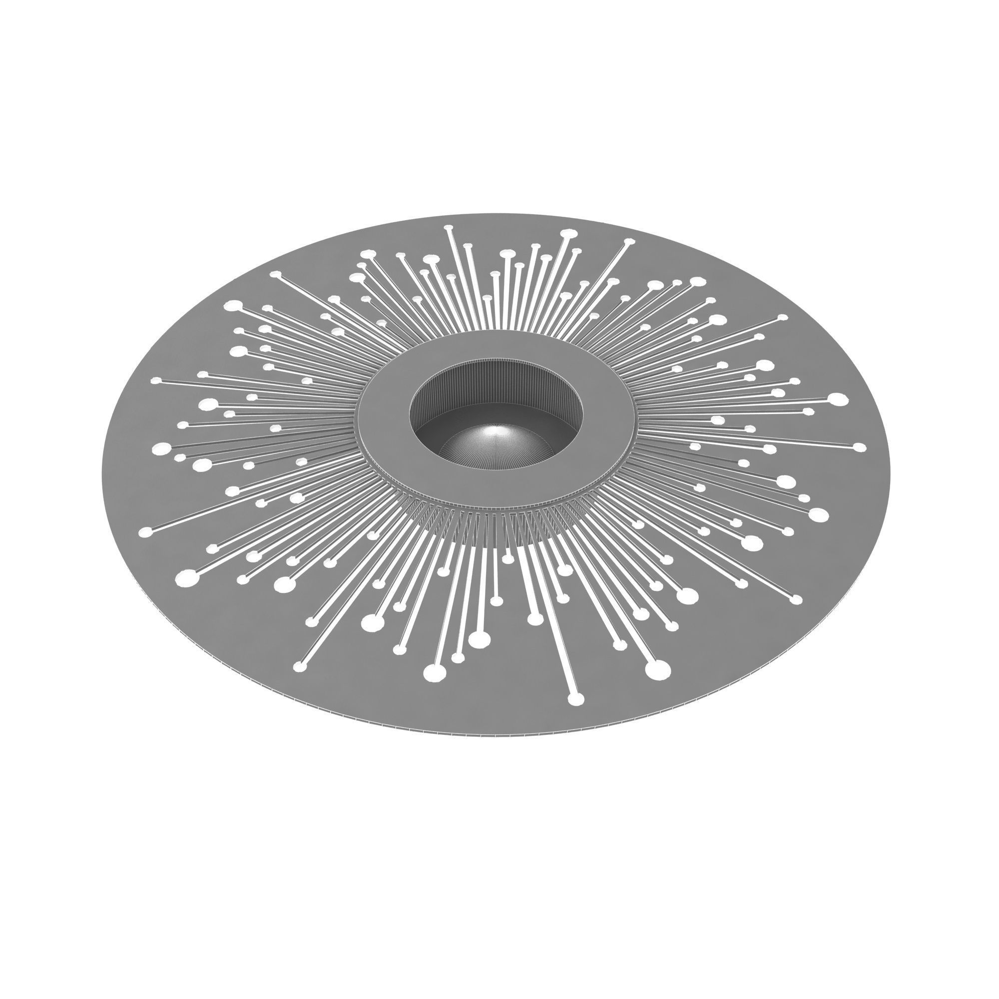 cvl earth wall light  3D model_5