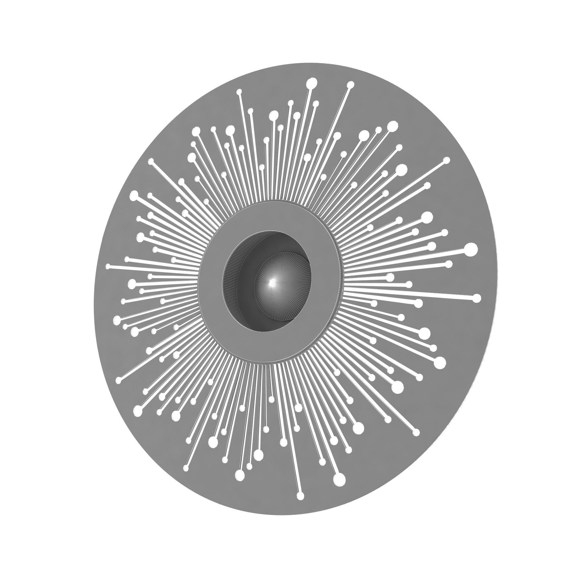 cvl earth wall light  3D model_6