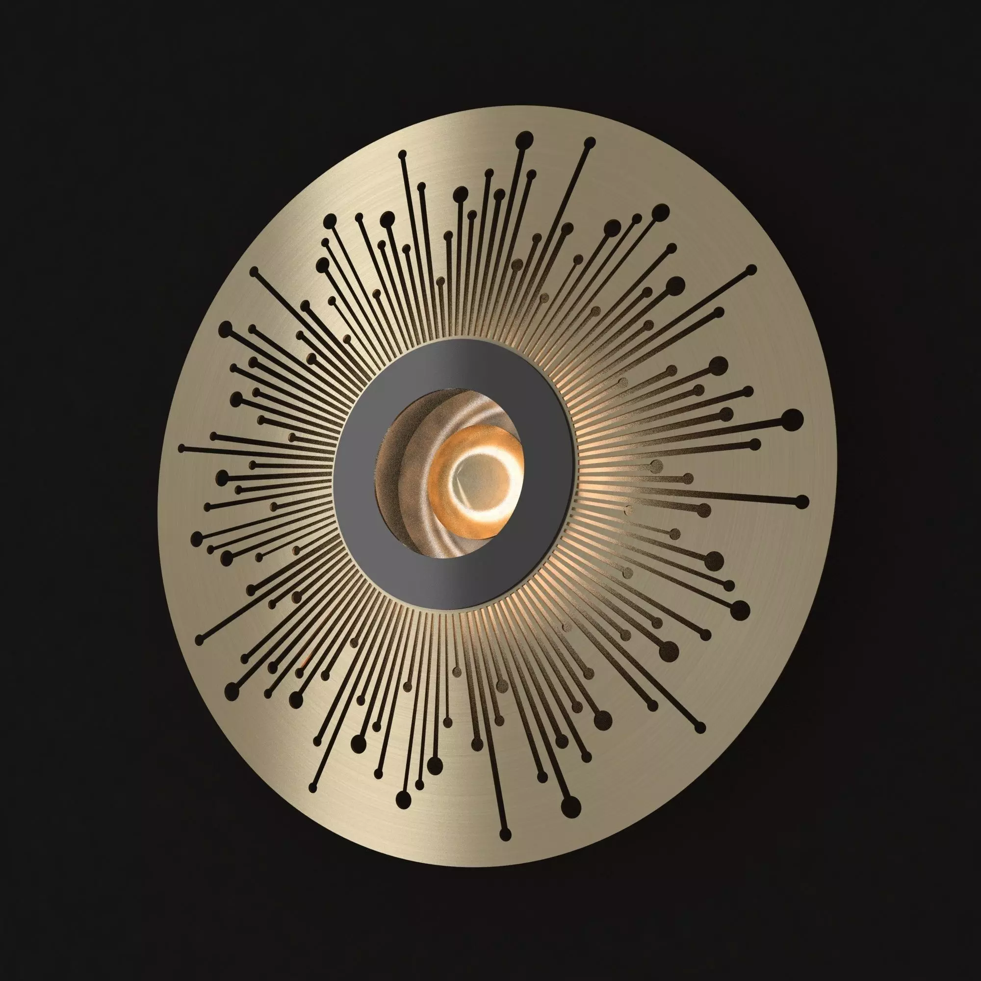 cvl earth wall light  3D model_0