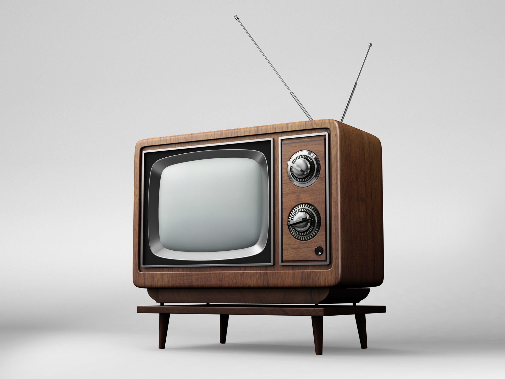 OLD Tv model 3D model_1