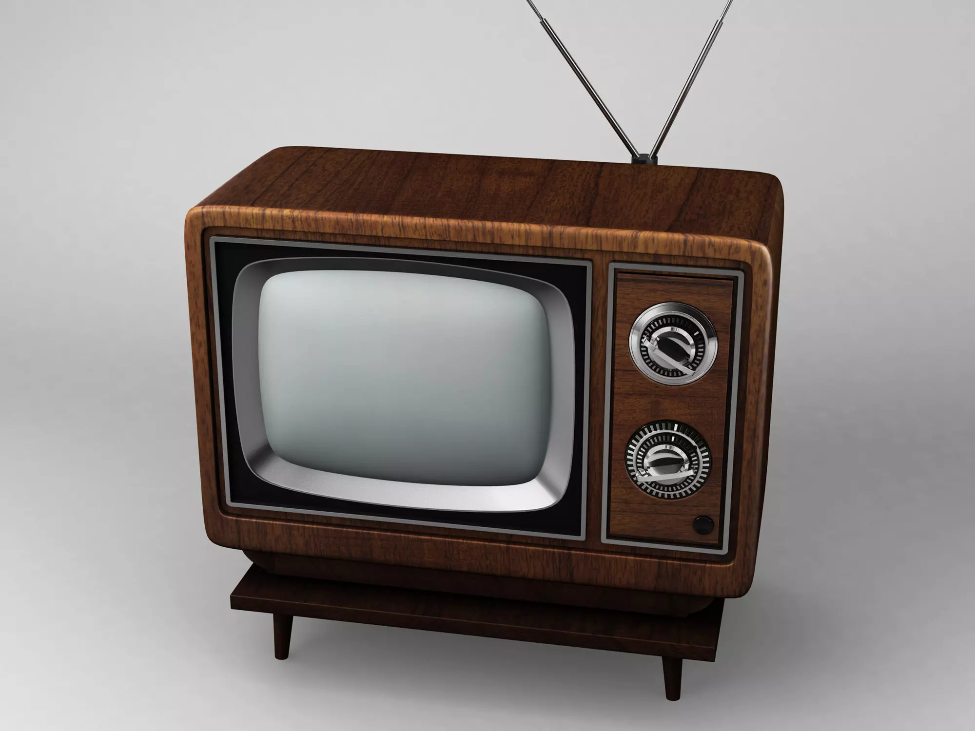 OLD Tv model 3D model_0