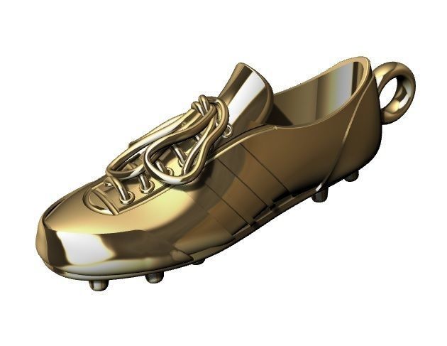 PENDANT FOOTBALL BOOTS soccer 3D print model_5