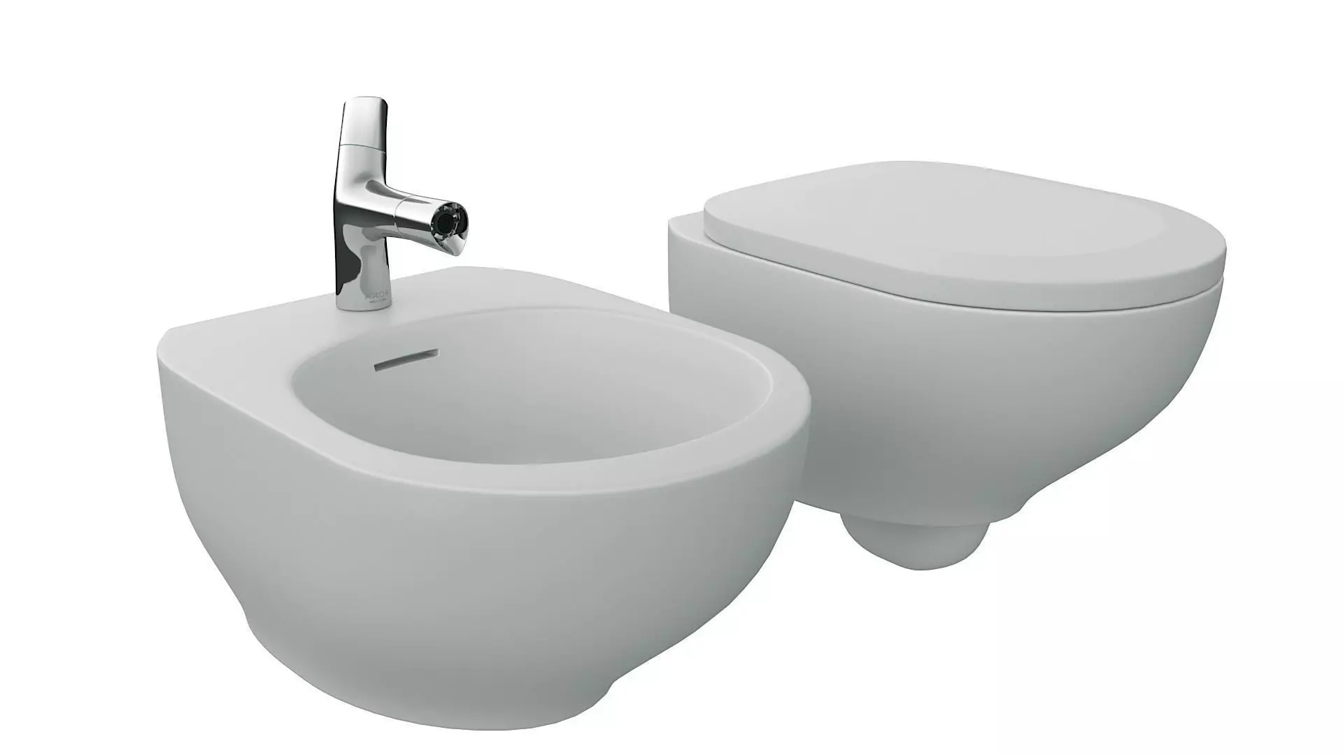 teuco outline wall-hung 3D model