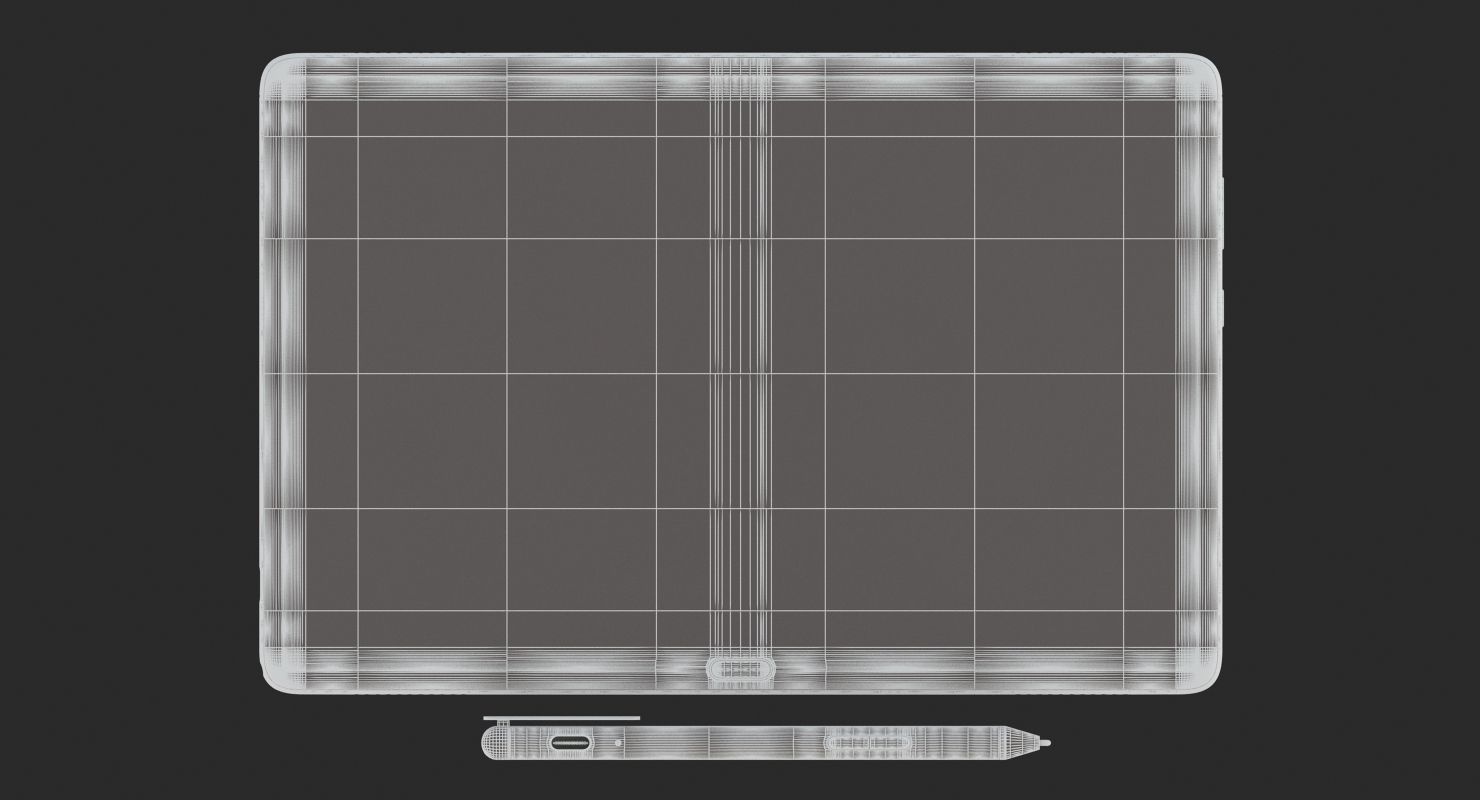 Huawei MediaPad M5 Lite 3D model_9