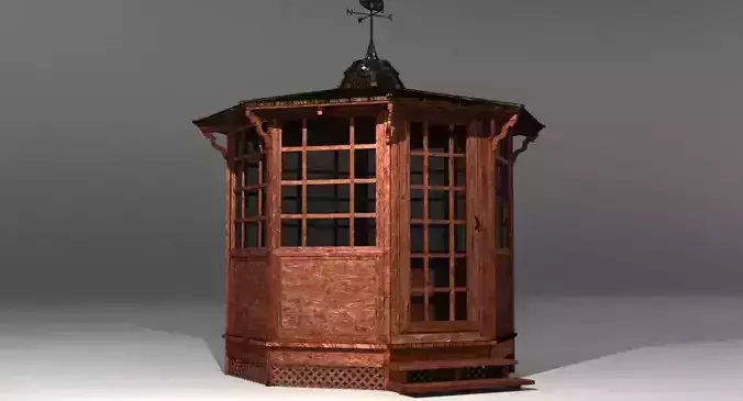 Gazebo wooden