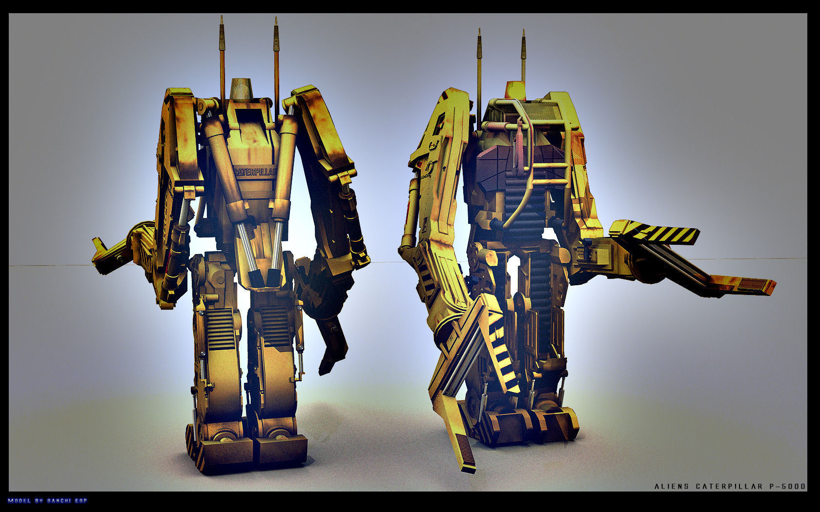 P5000 Powerloader  3D model_1