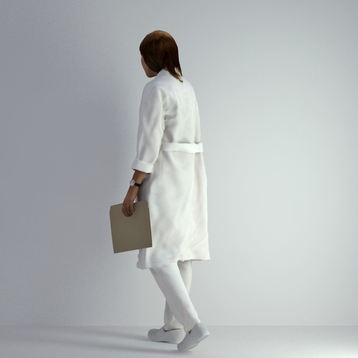 3D Scan Woman Doctor 007 3D model_33