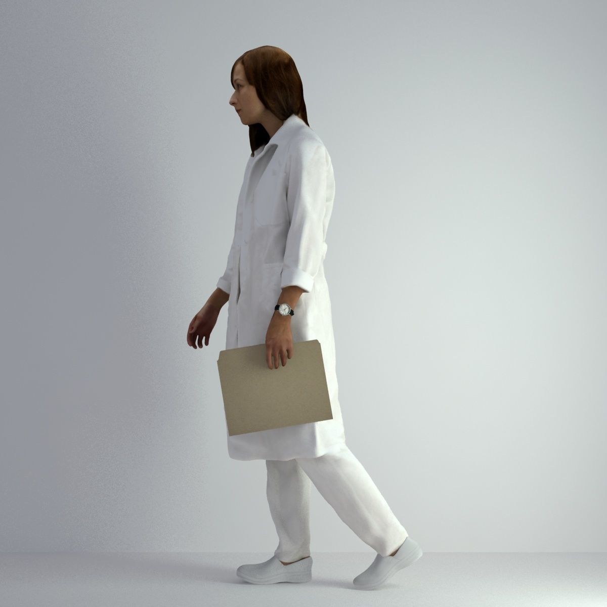 3D Scan Woman Doctor 007 3D model_38