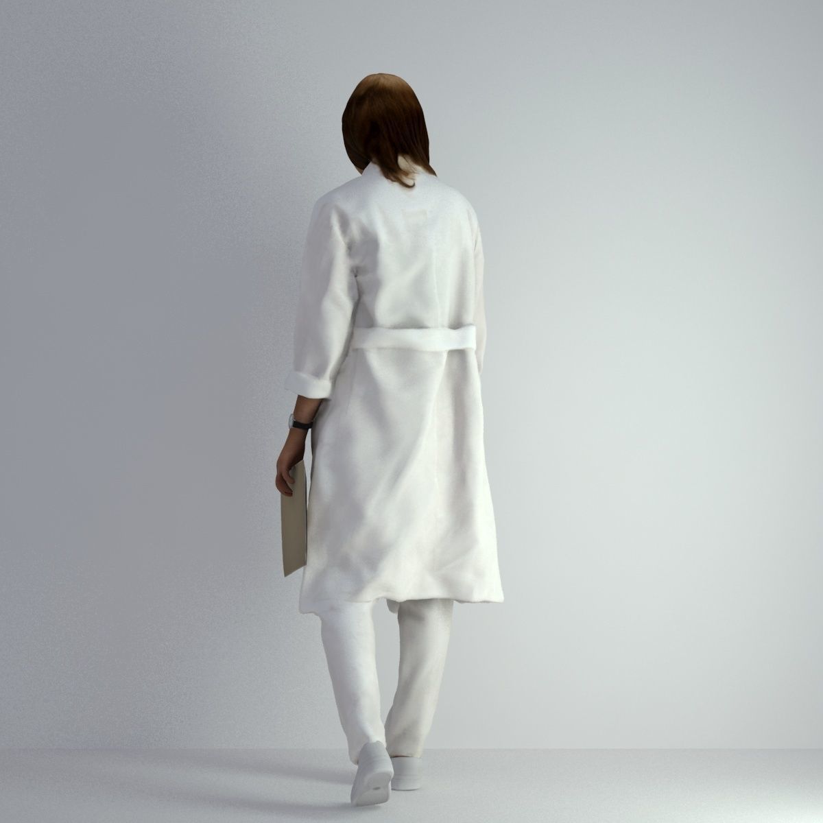 3D Scan Woman Doctor 007 3D model_31