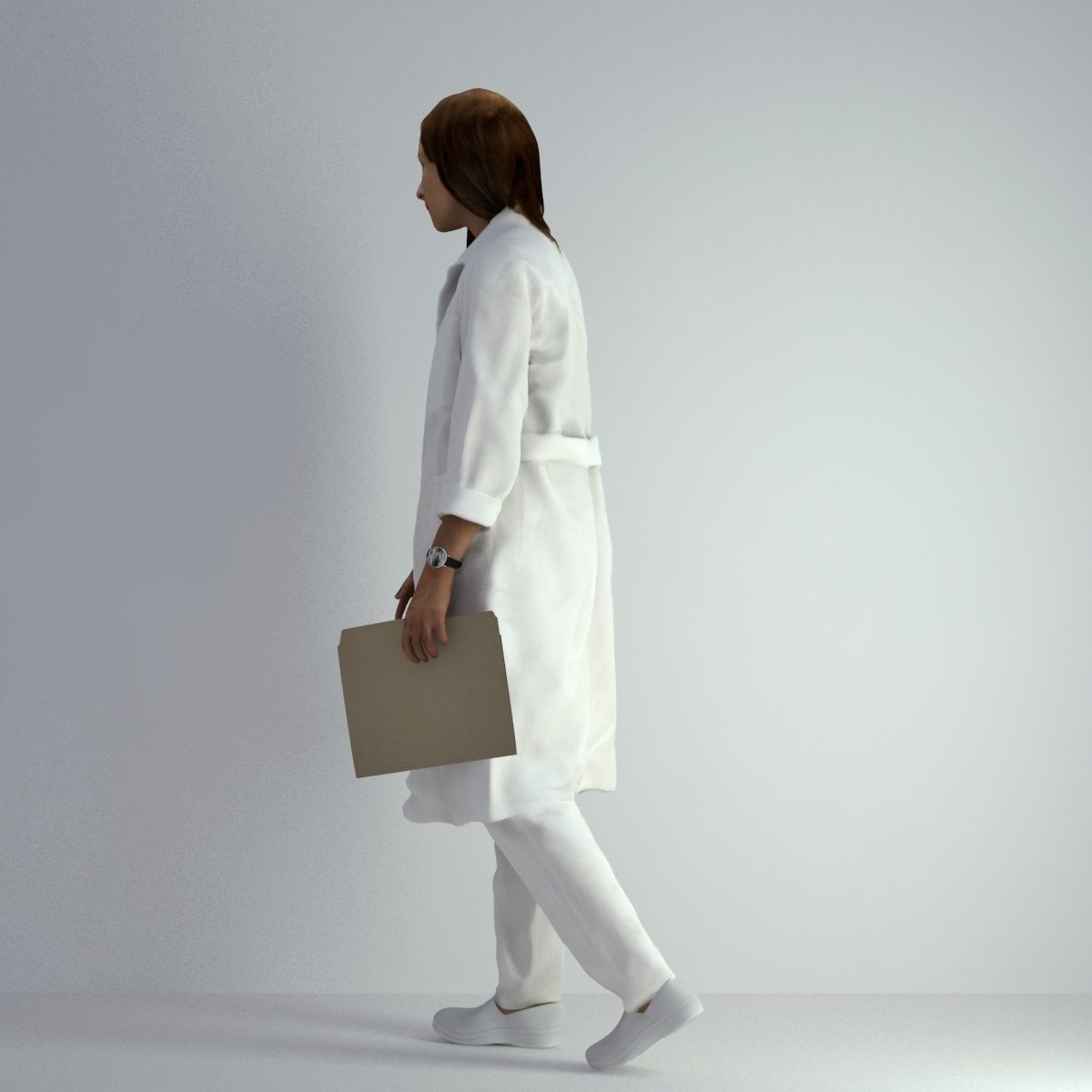 3D Scan Woman Doctor 007 3D model_34