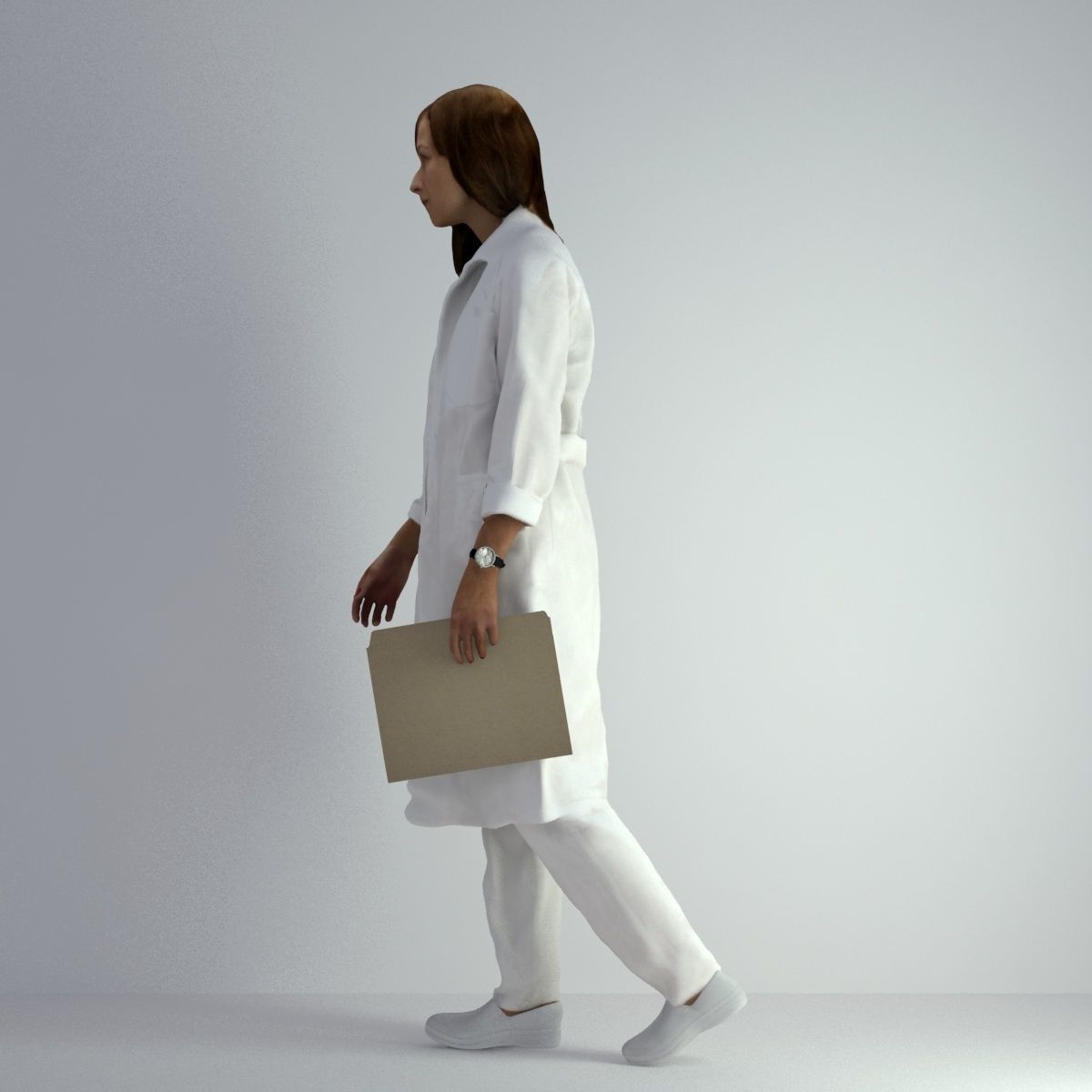 3D Scan Woman Doctor 007 3D model_37