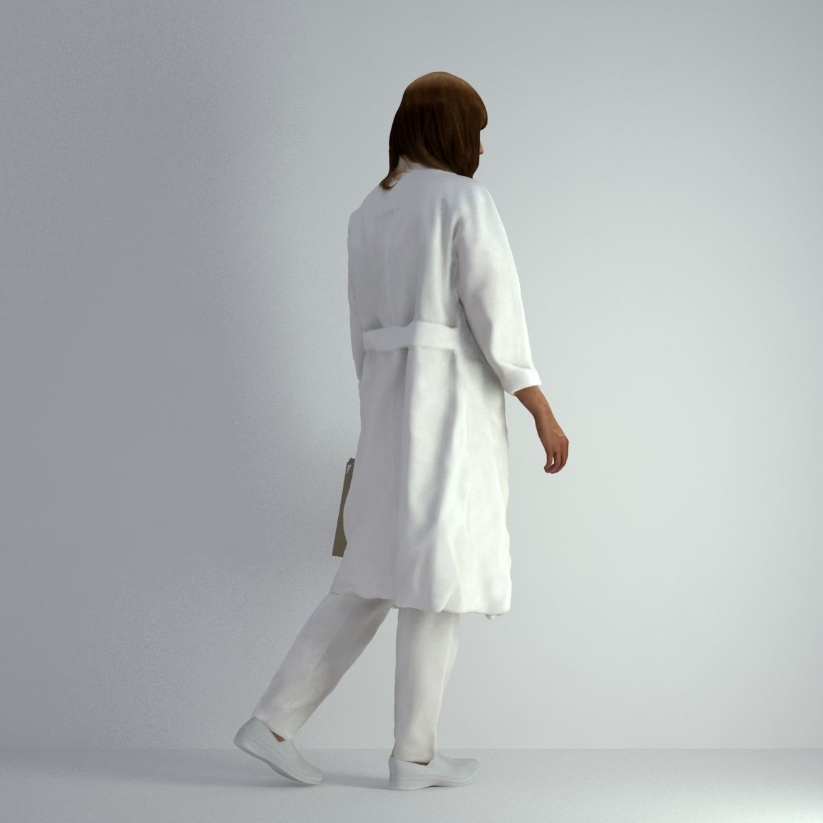 3D Scan Woman Doctor 007 3D model_22