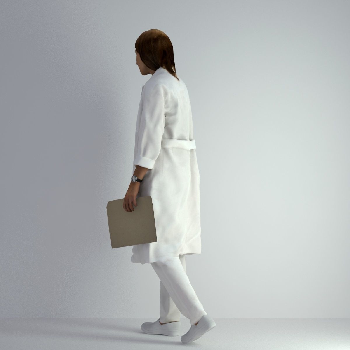 3D Scan Woman Doctor 007 3D model_35