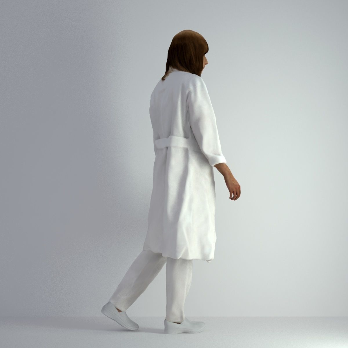 3D Scan Woman Doctor 007 3D model_20
