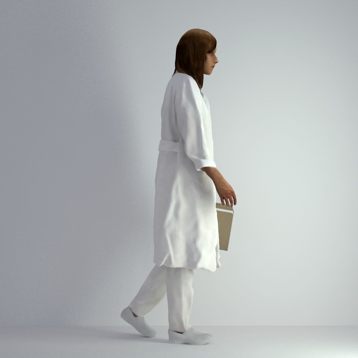 3D Scan Woman Doctor 007 3D model_18