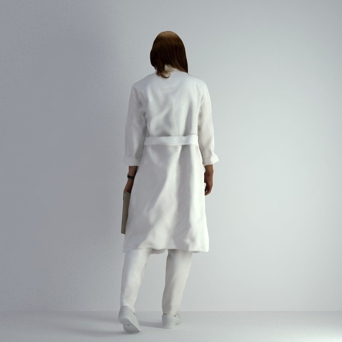 3D Scan Woman Doctor 007 3D model_26