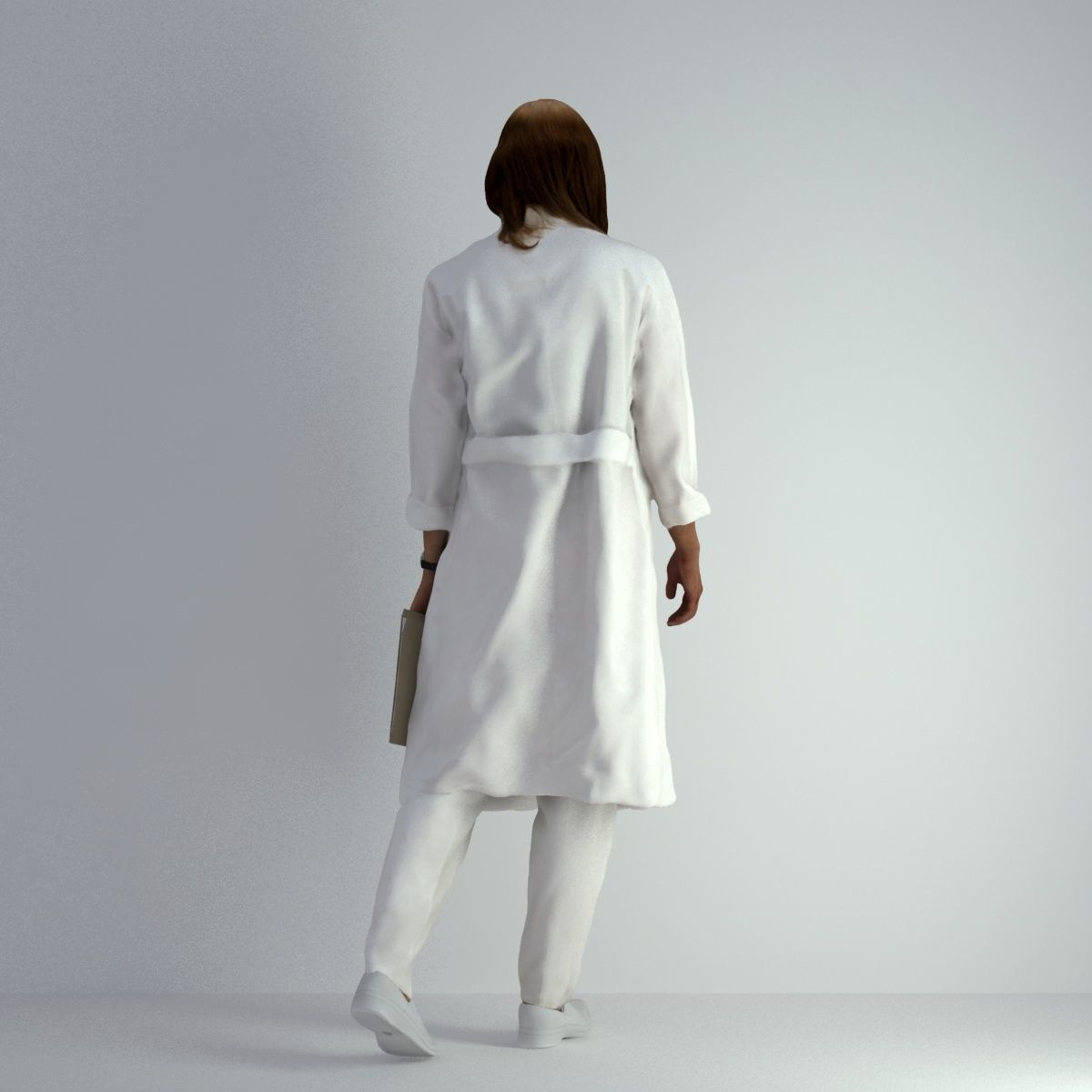 3D Scan Woman Doctor 007 3D model_27