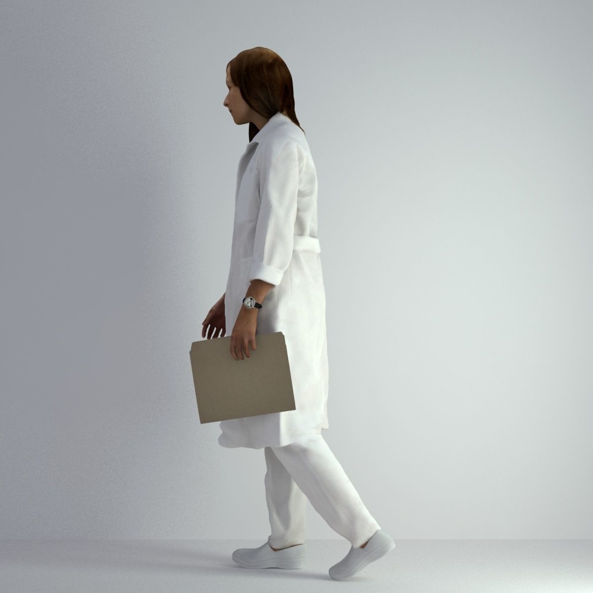 3D Scan Woman Doctor 007 3D model_36