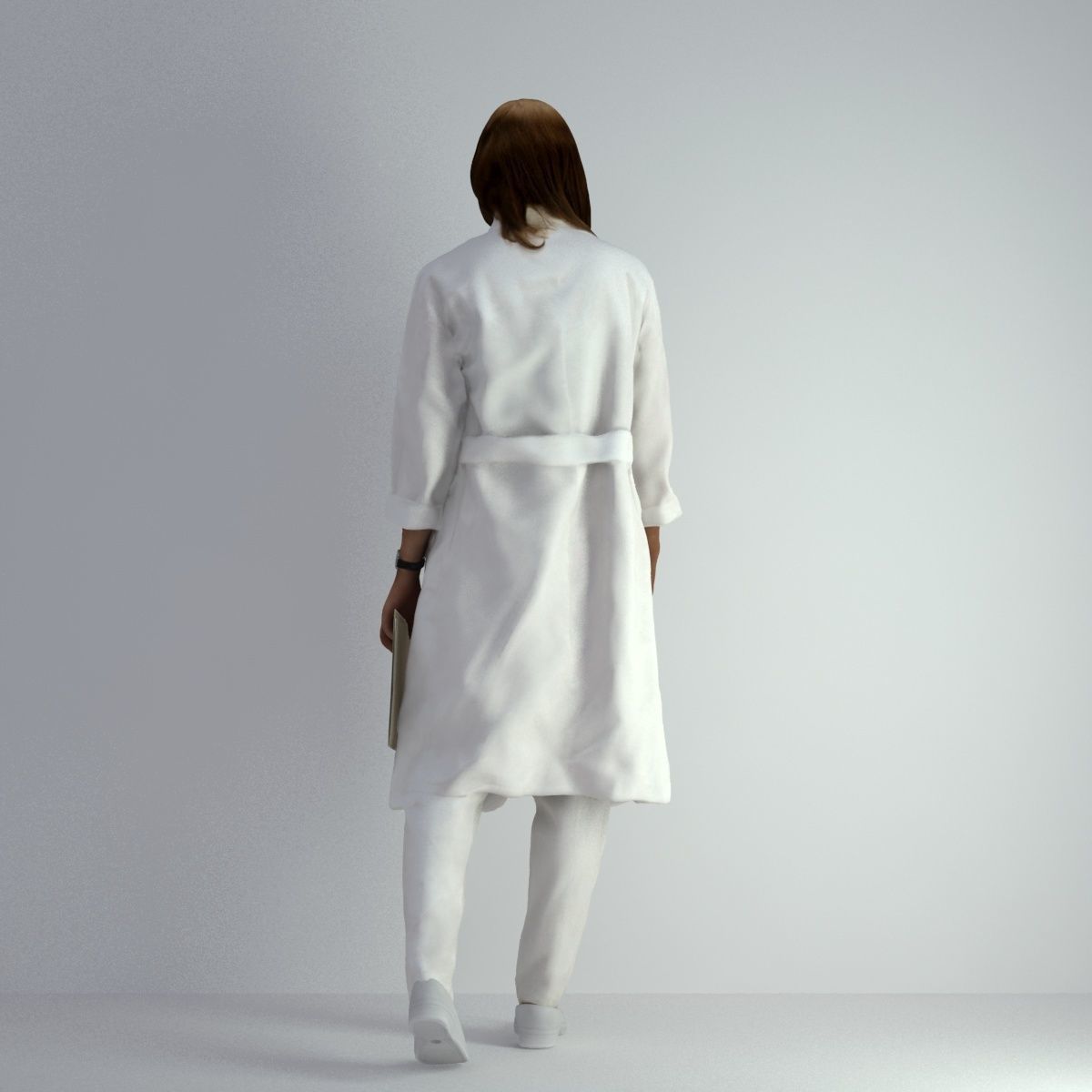3D Scan Woman Doctor 007 3D model_28