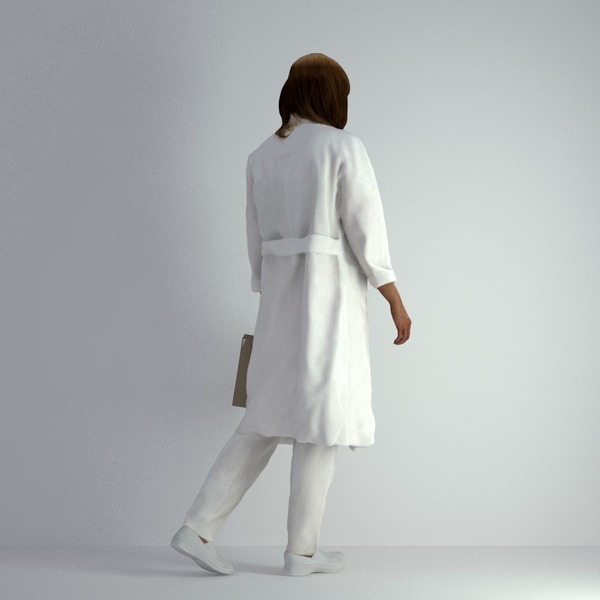 3D Scan Woman Doctor 007 3D model_23