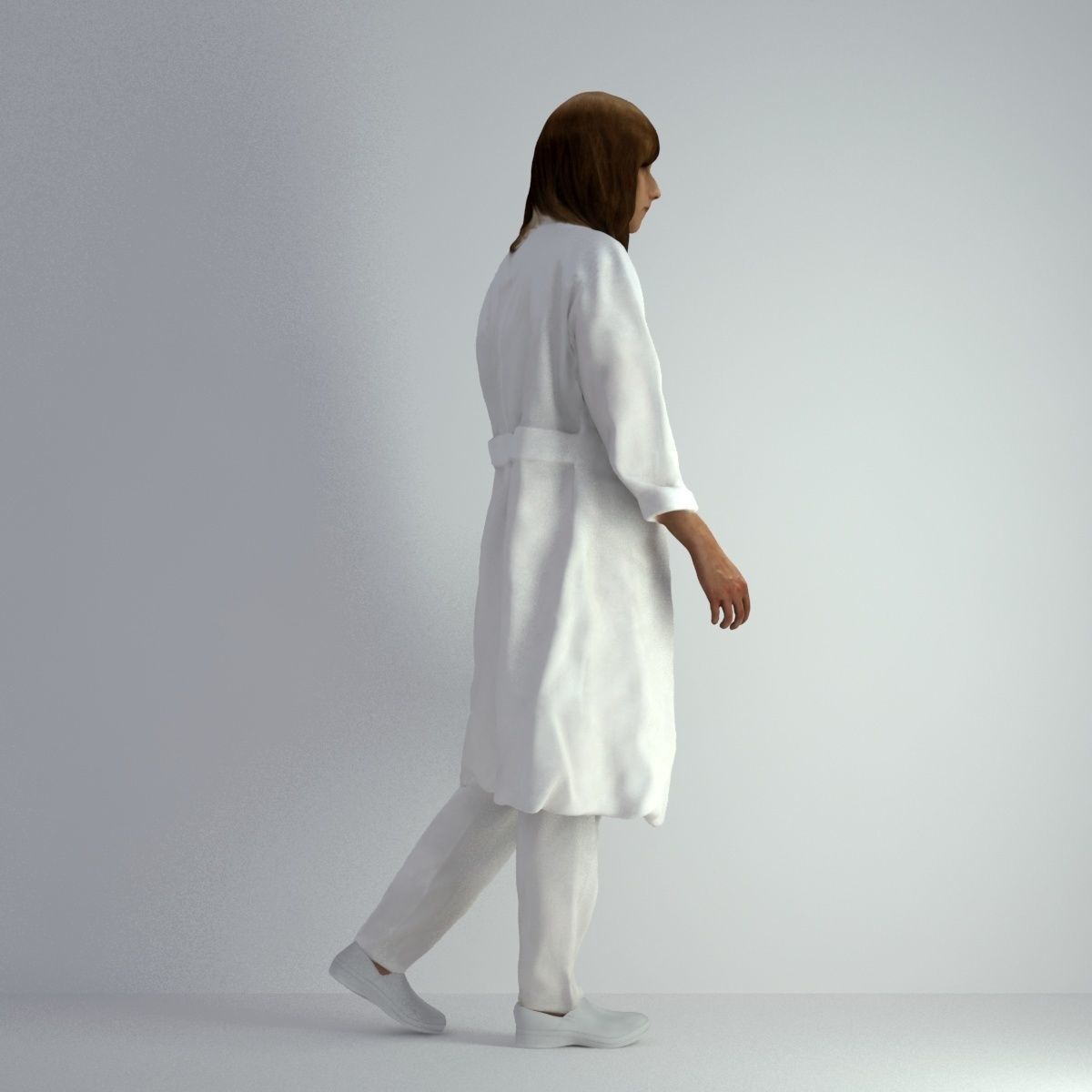 3D Scan Woman Doctor 007 3D model_21