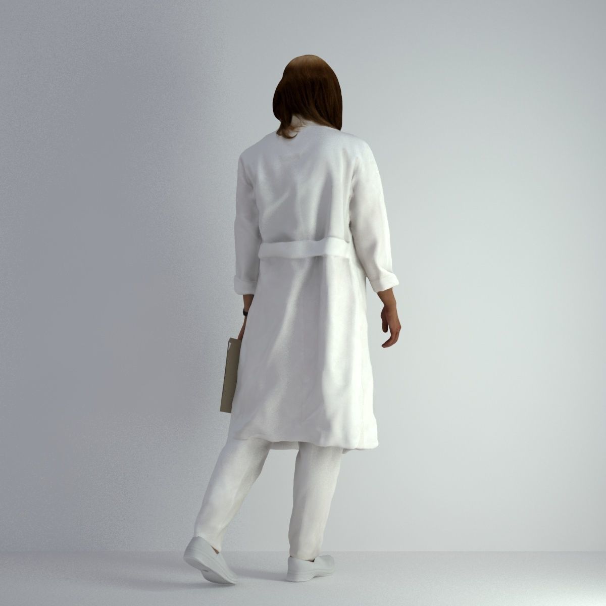 3D Scan Woman Doctor 007 3D model_25