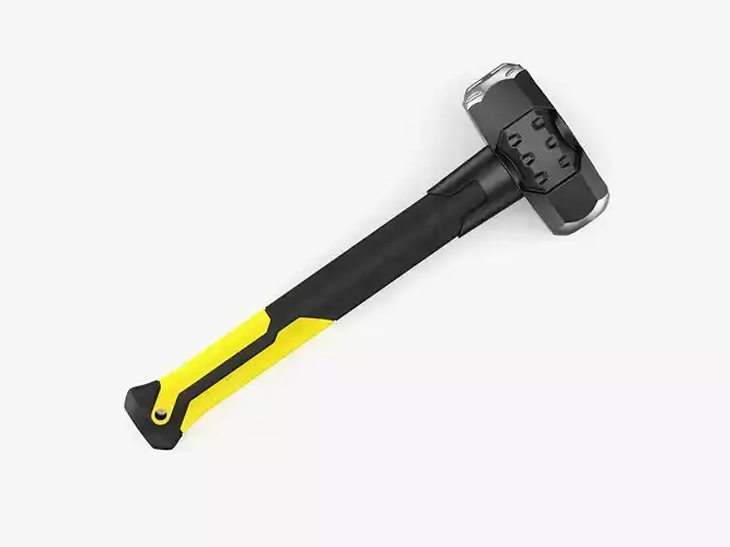 Drilling Sledge Hammer 3D model