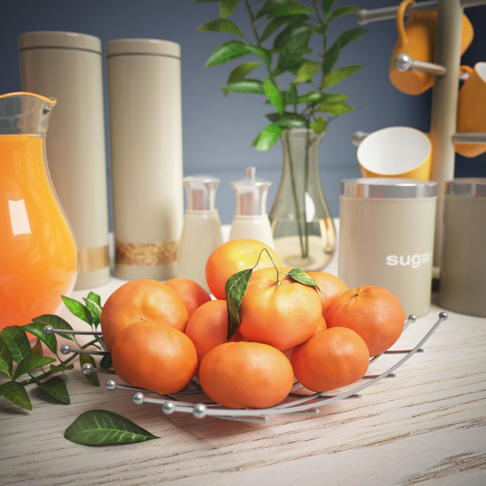 kitchen set 01 3D model_2