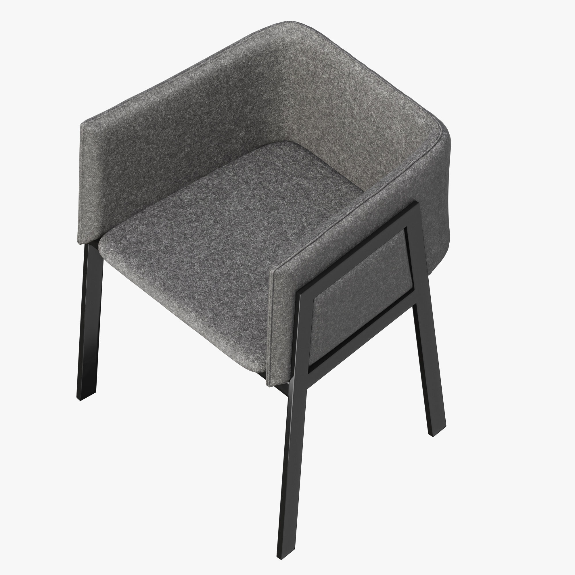 Pin-Up Grace Chair By Living Divani 3D model_2