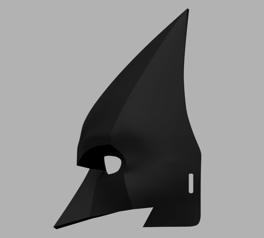Batwoman Mask 3D print model_2