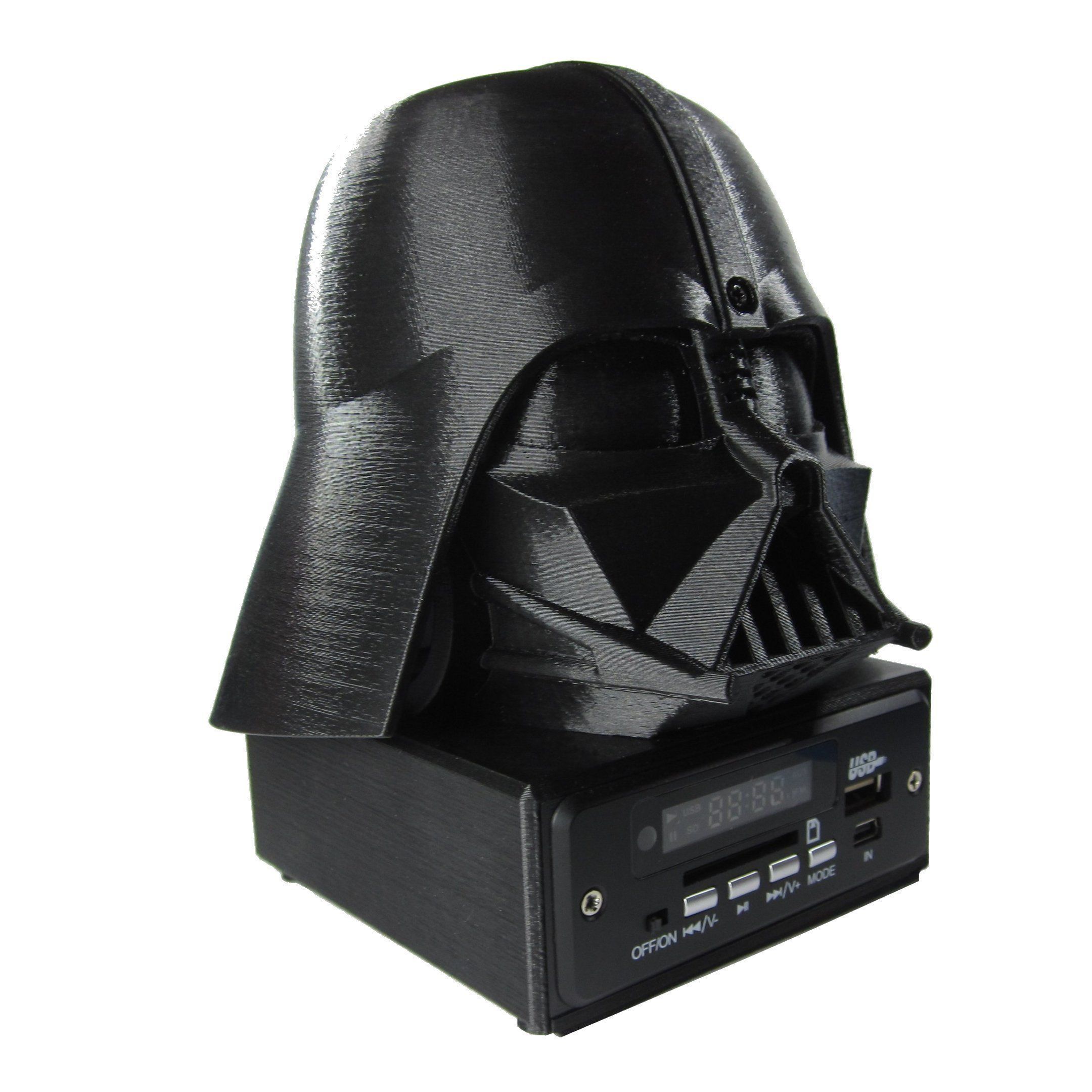 DARTH VADER Bluetooth USB SD MMC MP3 Audio Player with RC 3D model 3D