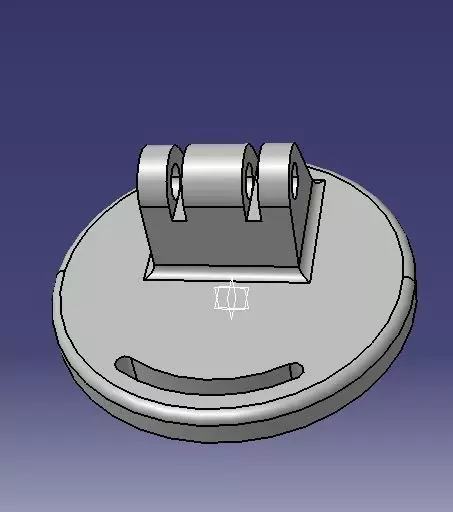 SUPPORT D4ECRAN Free 3D model