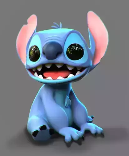 Stitch 3D print model