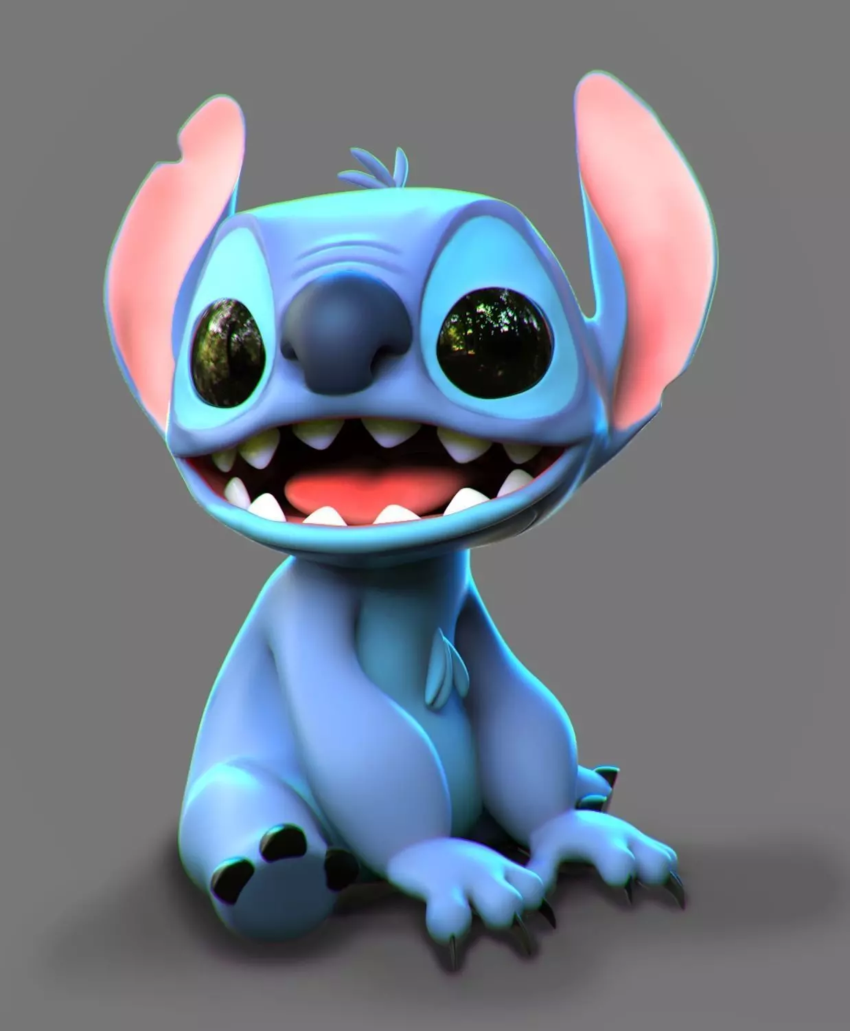Stitch 3D print model_0