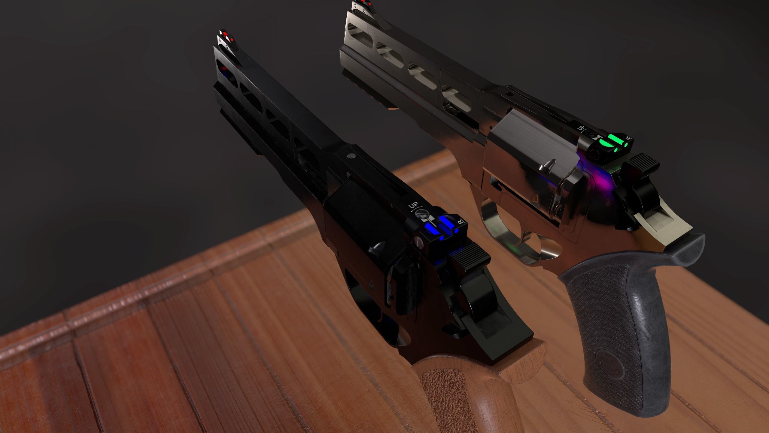 Chiappa Rhino 60ds HD Low-poly 3D model_10