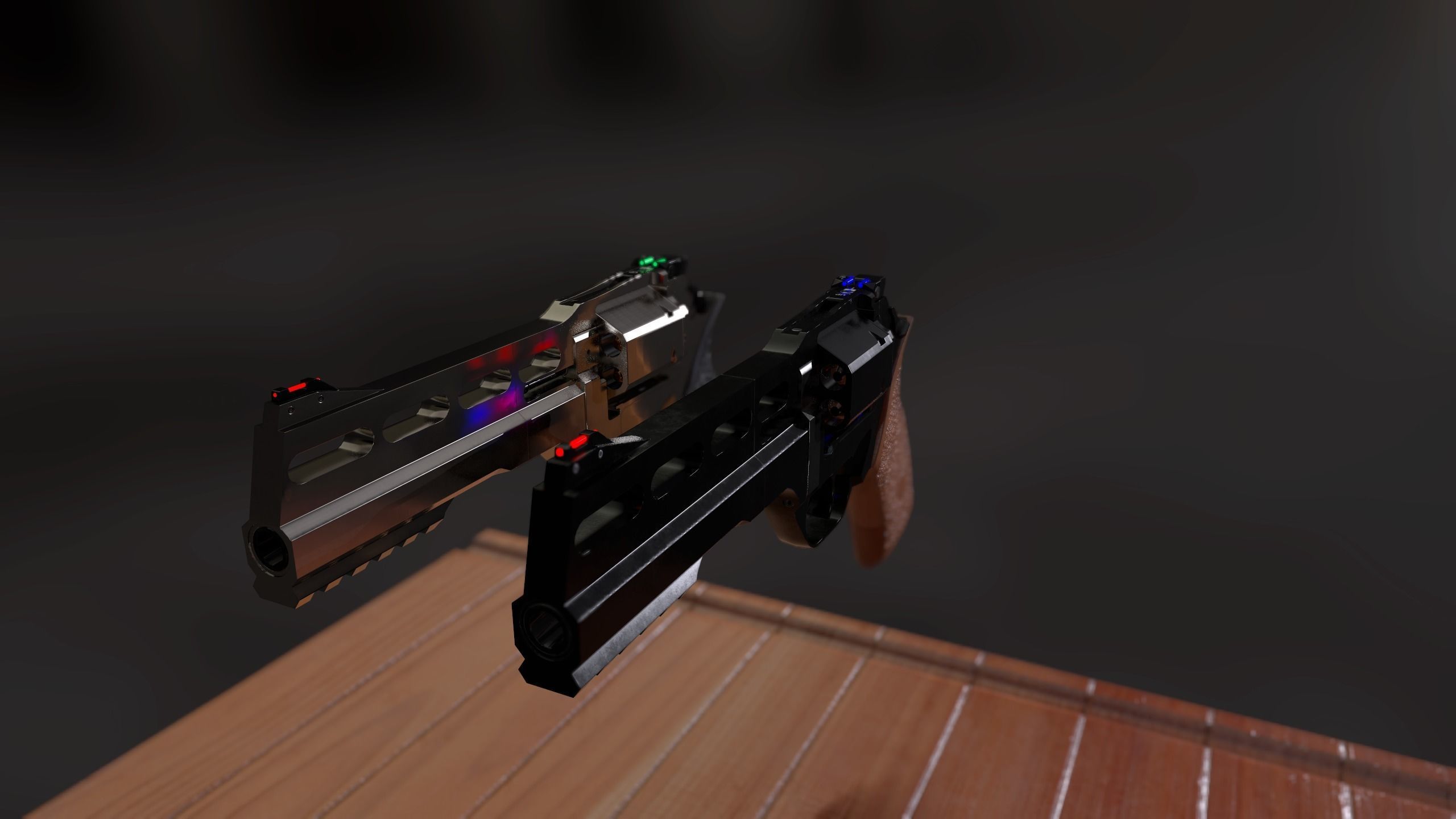 Chiappa Rhino 60ds HD Low-poly 3D model_9