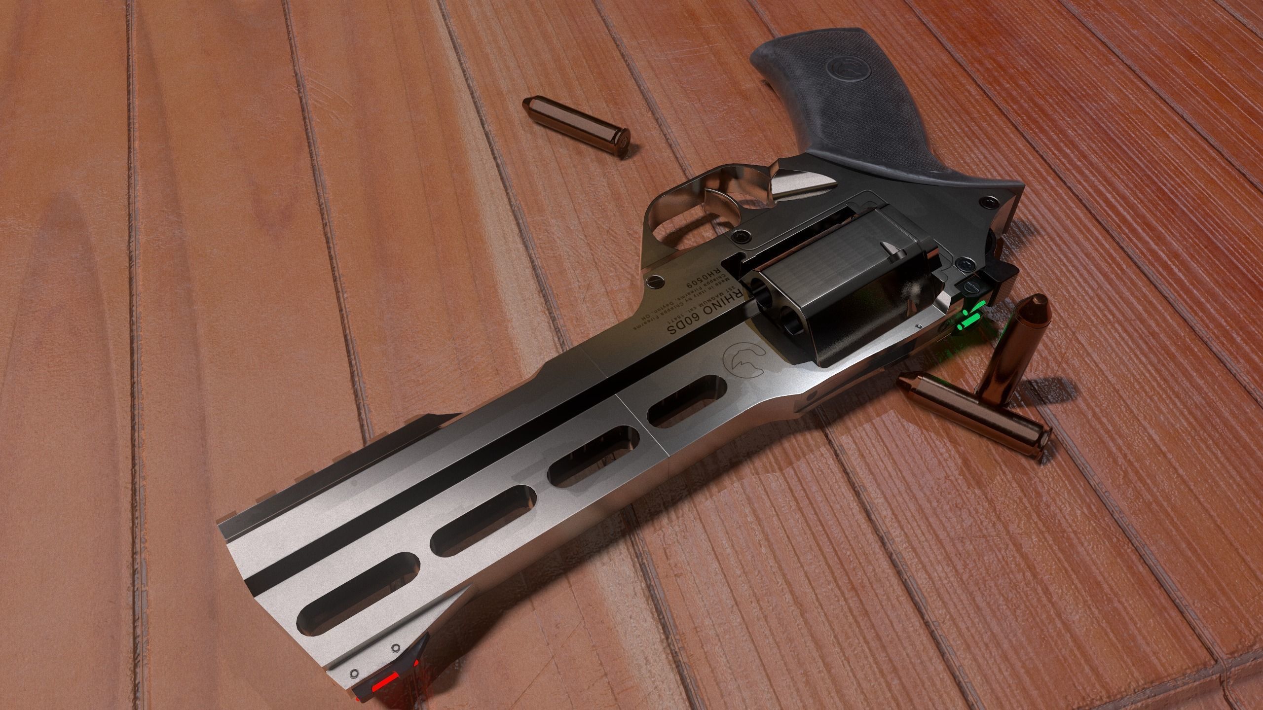 Chiappa Rhino 60ds HD Low-poly 3D model_3