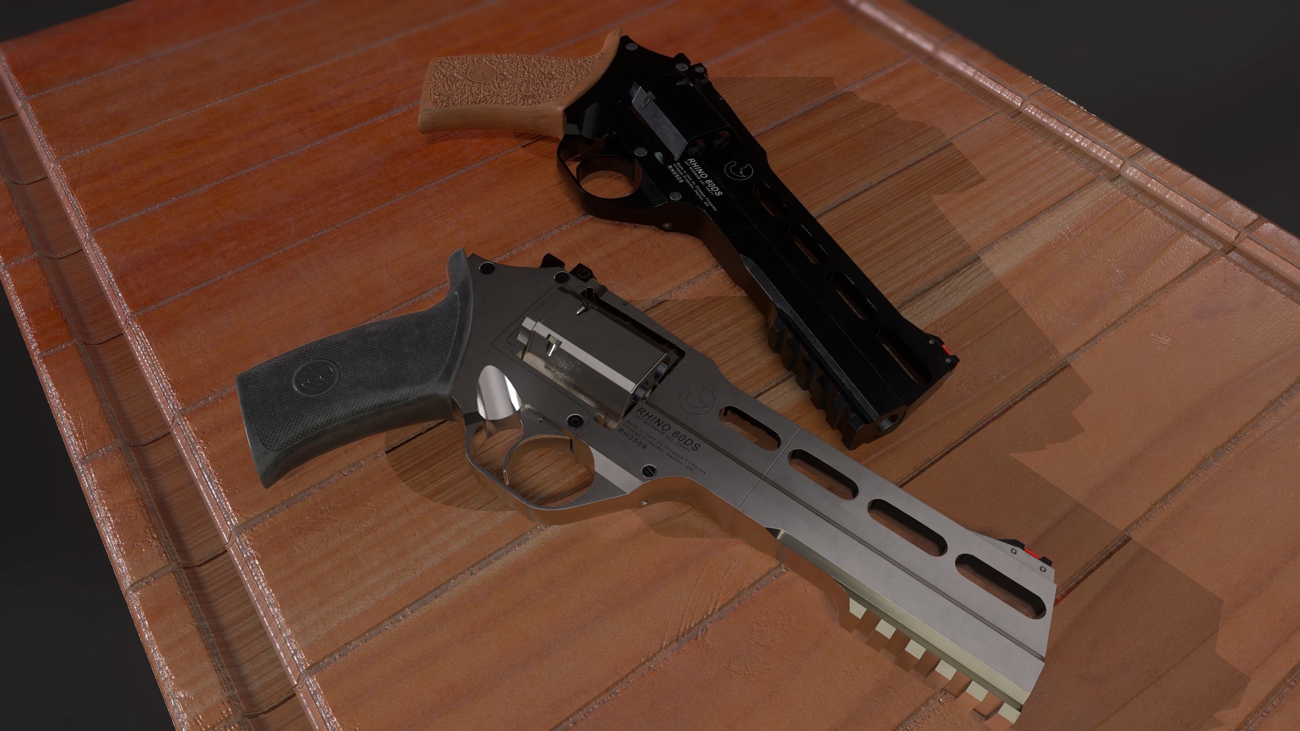 Chiappa Rhino 60ds HD Low-poly 3D model_8