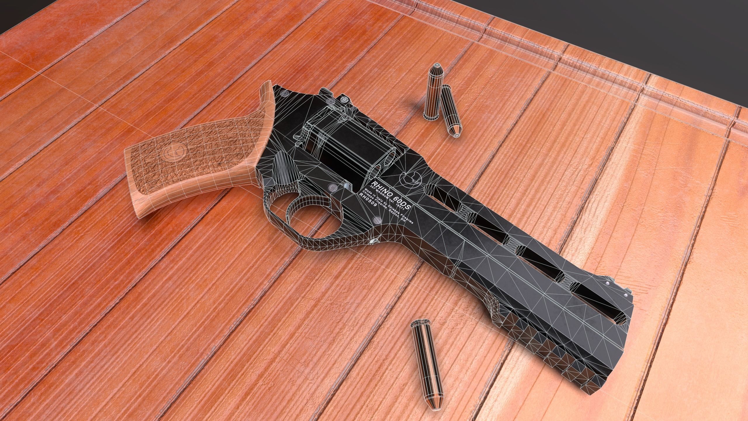 Chiappa Rhino 60ds HD Low-poly 3D model_14