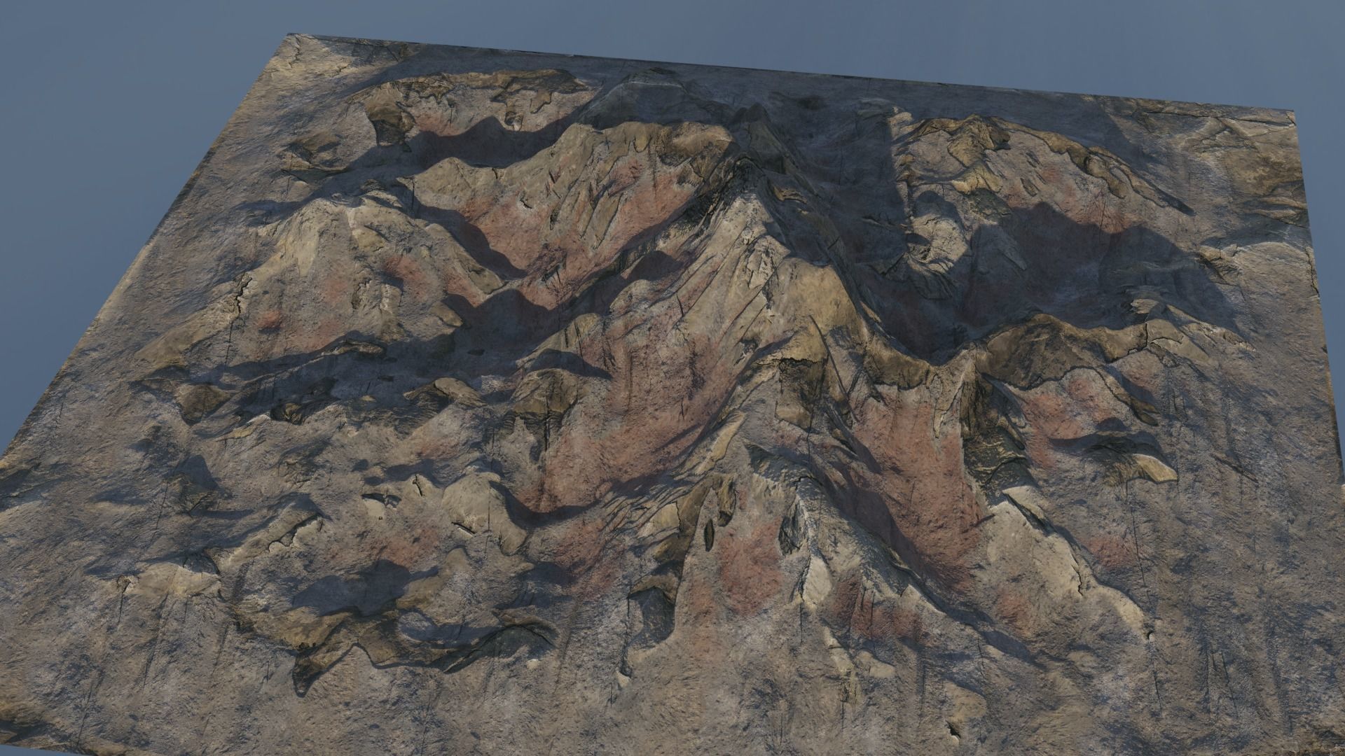 Mountain Landscape 3D model_2