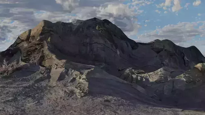 Mountain Landscape 3D model