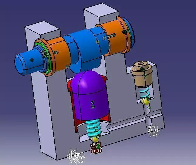 Pump design Free 3D model
