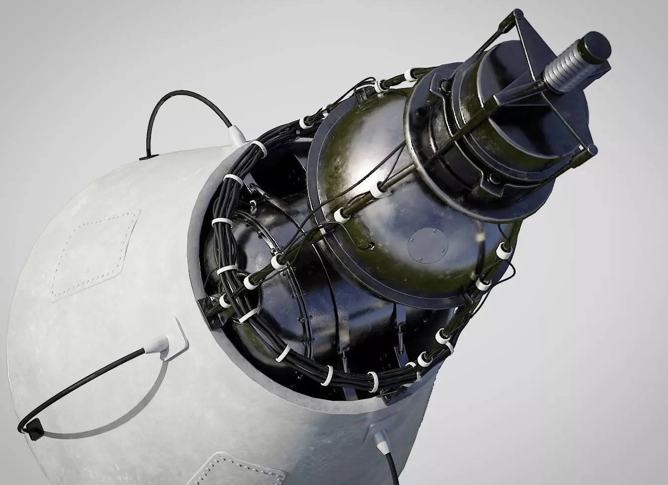 sputnik 2 3D model_0