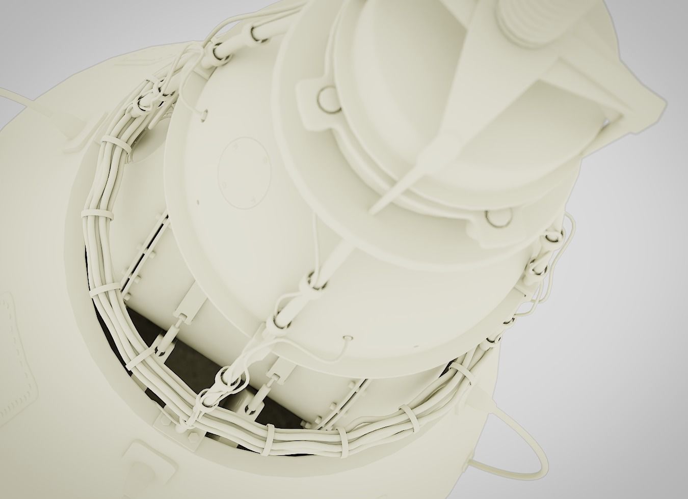 sputnik 2 3D model_14