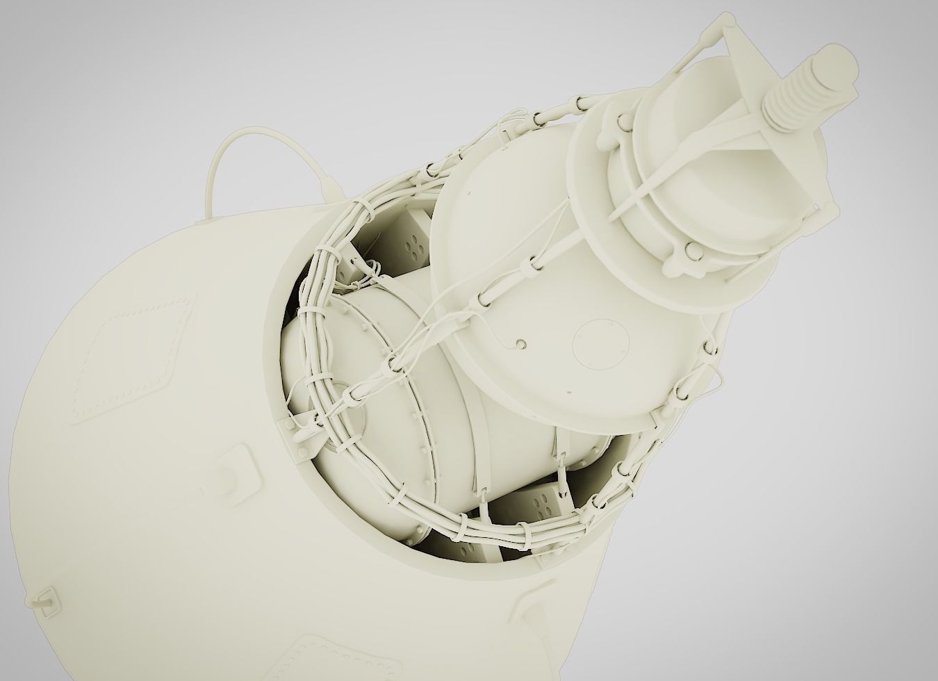 sputnik 2 3D model_12