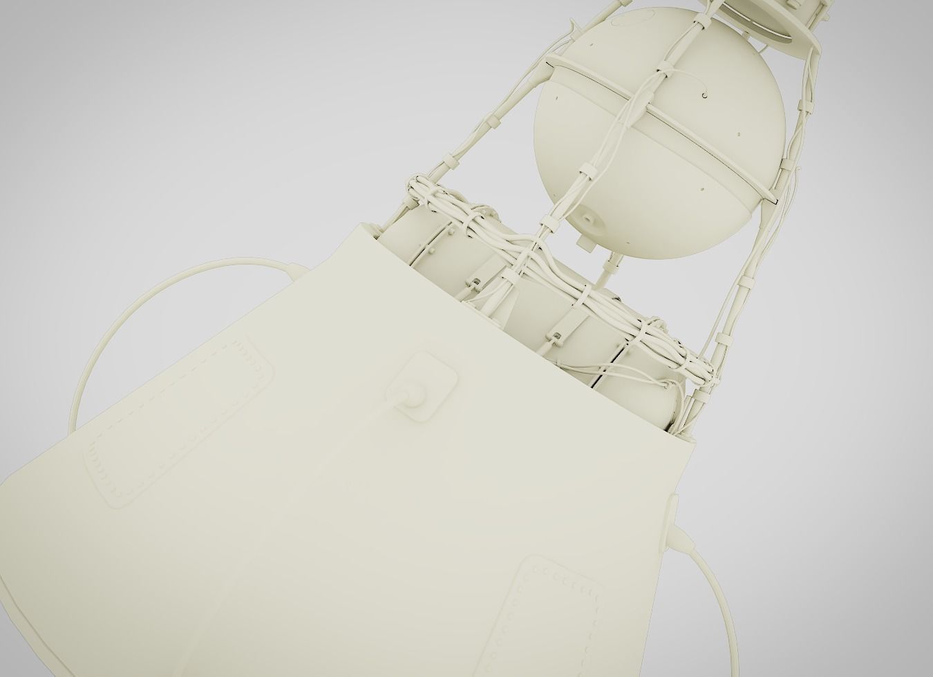 sputnik 2 3D model_13